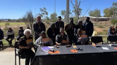 Local Decision Making Agreement signing